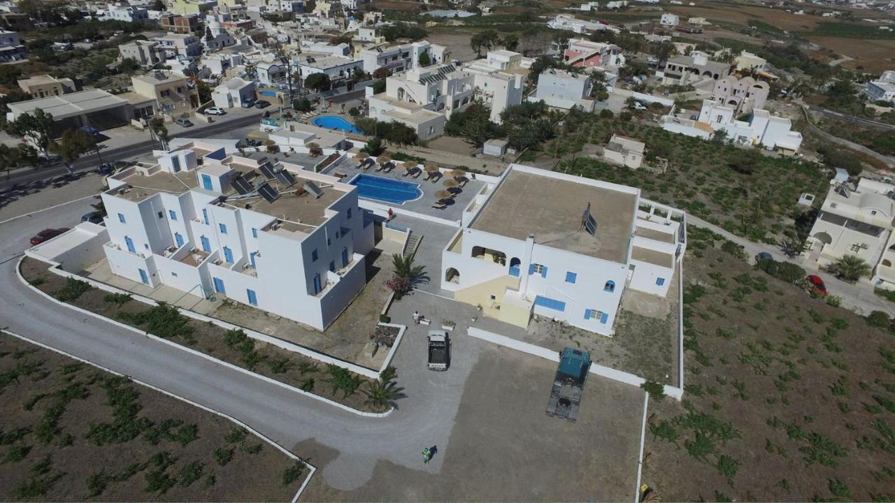Nikos Hotel Karterados  Ngoại thất bức ảnh