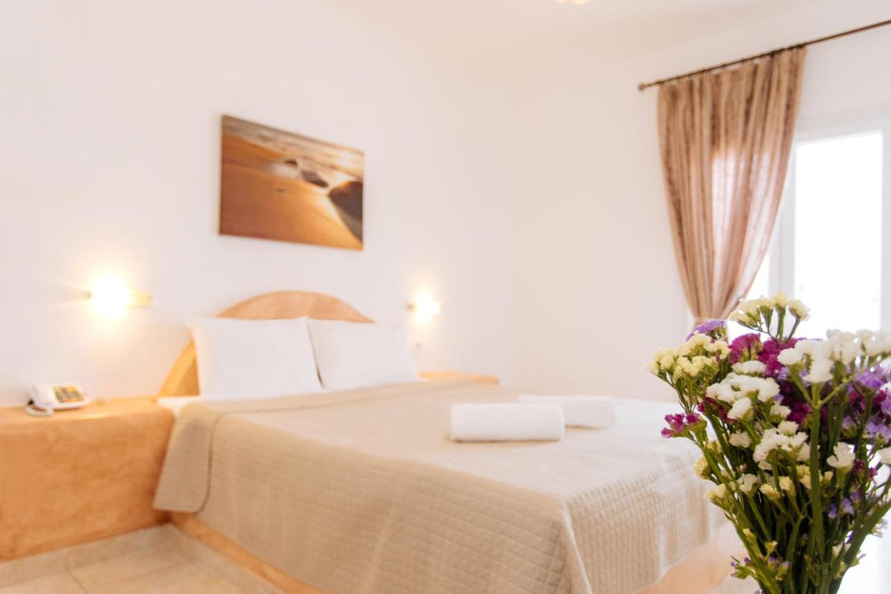 Nikos Hotel Karterados  Ngoại thất bức ảnh