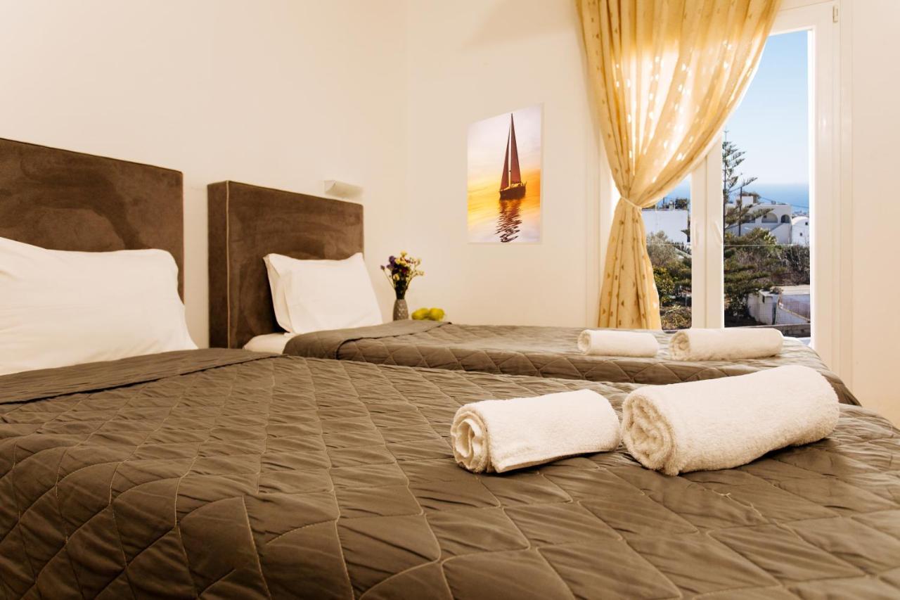 Nikos Hotel Karterados  Ngoại thất bức ảnh