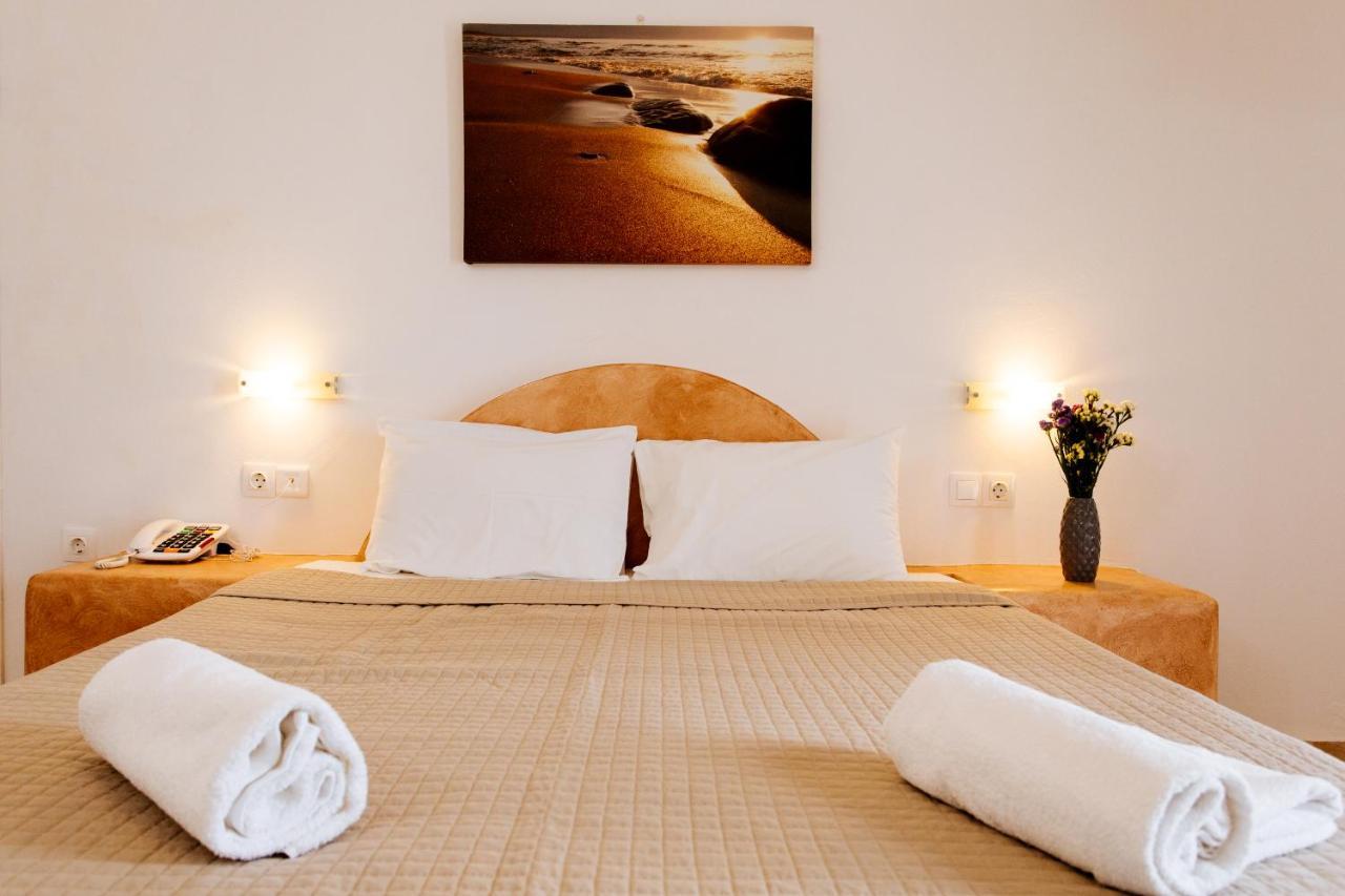 Nikos Hotel Karterados  Ngoại thất bức ảnh
