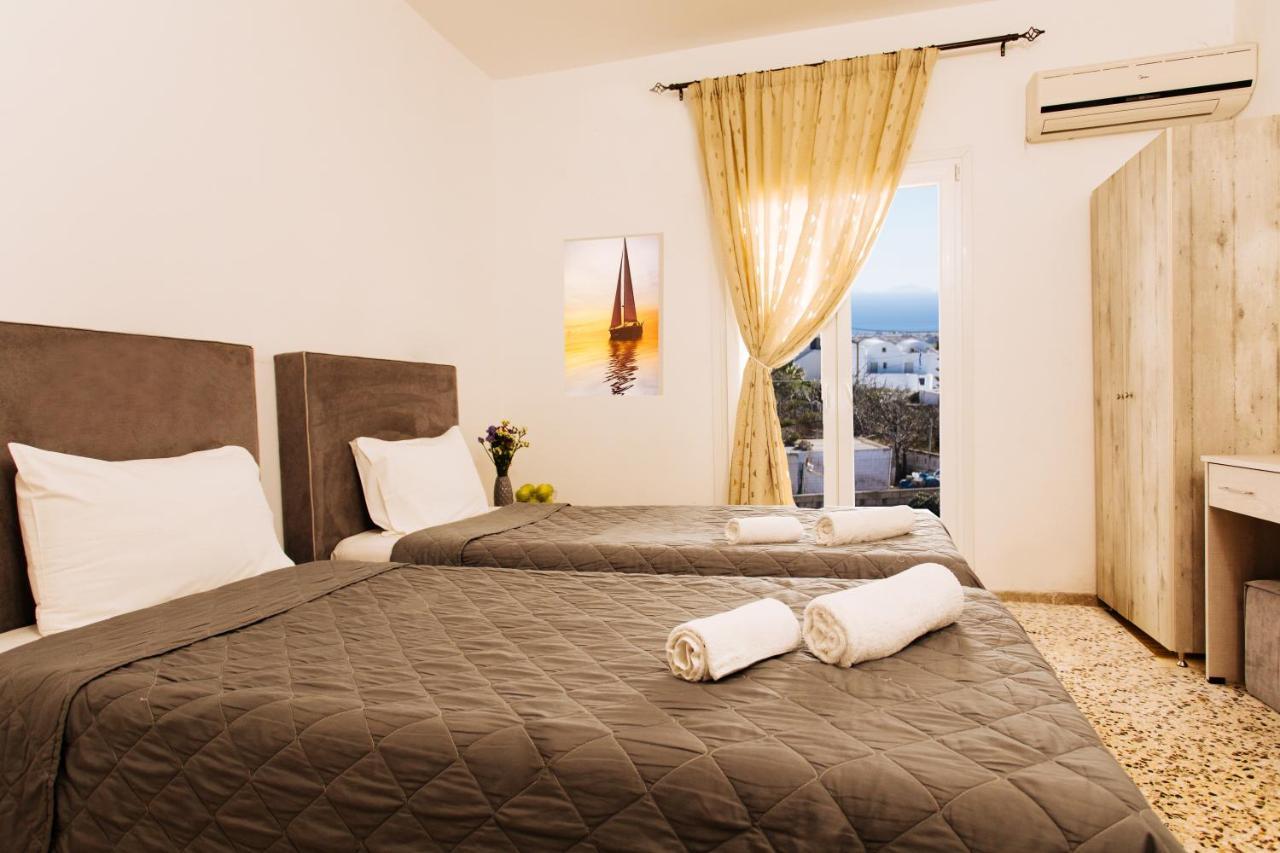 Nikos Hotel Karterados  Ngoại thất bức ảnh