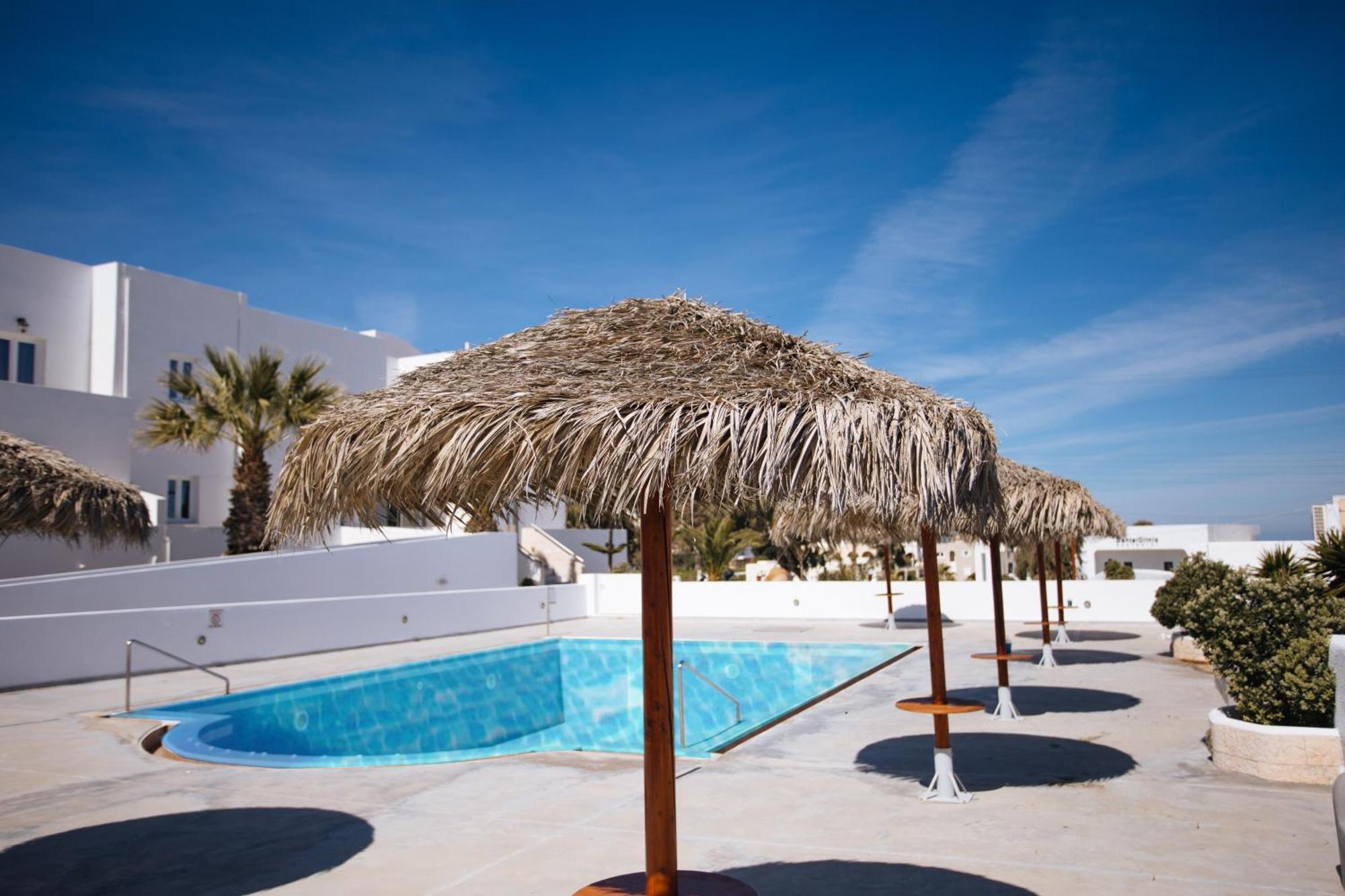 Nikos Hotel Karterados  Ngoại thất bức ảnh