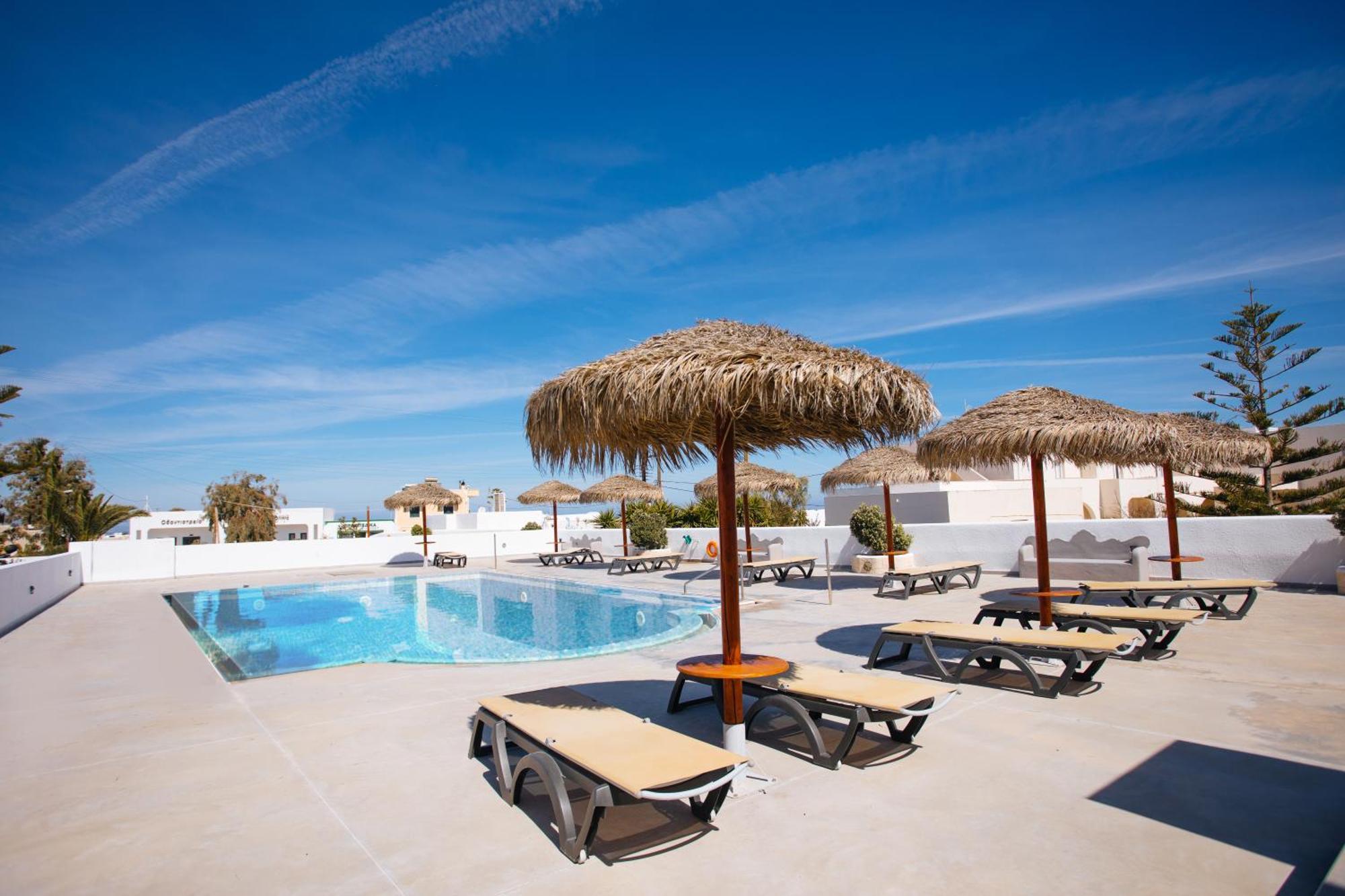 Nikos Hotel Karterados  Ngoại thất bức ảnh